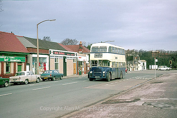 Barrow-in-Furness, Walney Island bus 1977