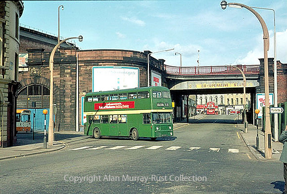Salford, Chapel street bus station 1973