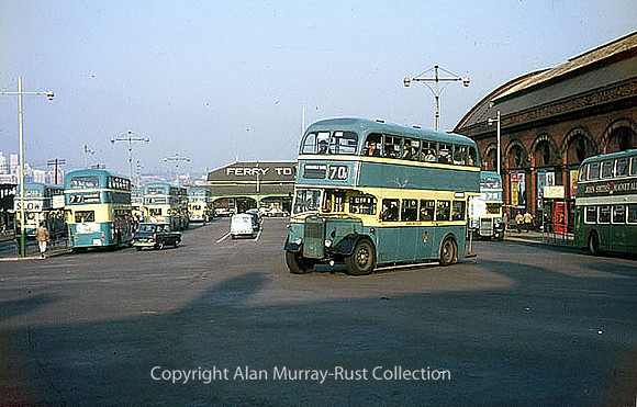 Birkenhead, Woodside ferry terminal 1966