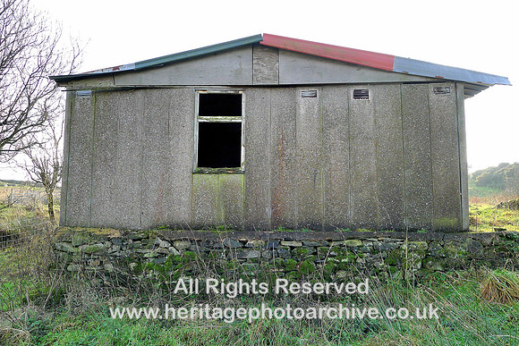 HRS 7822 Tewet Moss Farm,  prefab stable end view