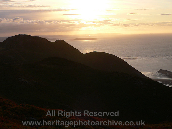 HRS 214 Puffin Island from Conwy Mountain