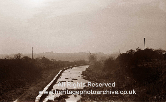 HRS 544 MBBC Scotson Fold bridge looking West 1969