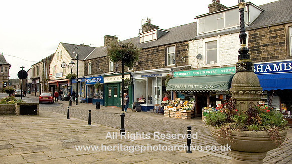 HRS 7837 Barnoldswick, town centre shops