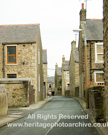 HRS 7841 Barnoldswick, rows of terraced housing