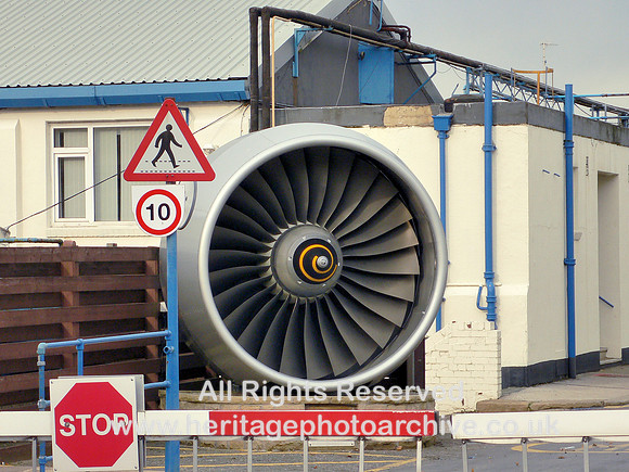HRS 7844 Barnoldswick, Rolls Royce plant