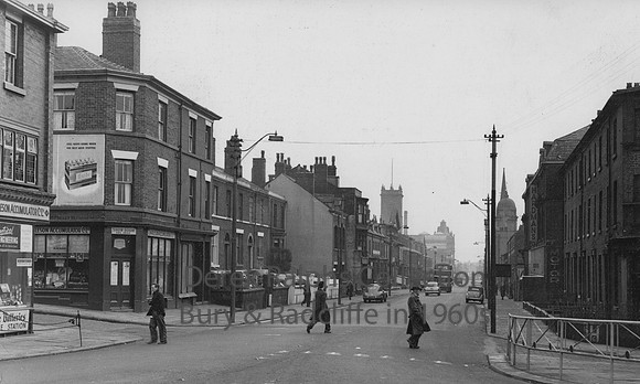 Bolton, Saint George's Road, early 1960s