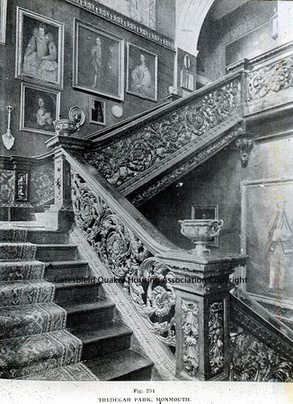 Staircase, Tredegar Park, Monmouth_051