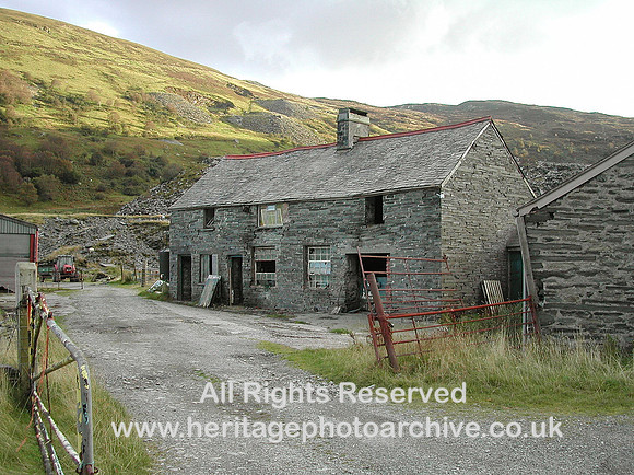 HRS 1065 Cwm Penmachno slate farmhouse 2003