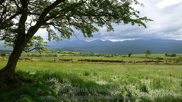 HRS 1230 Snowdonia from above Llanrwst