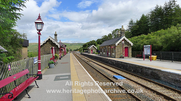 HRS 8238 Garsdale Station looking north east