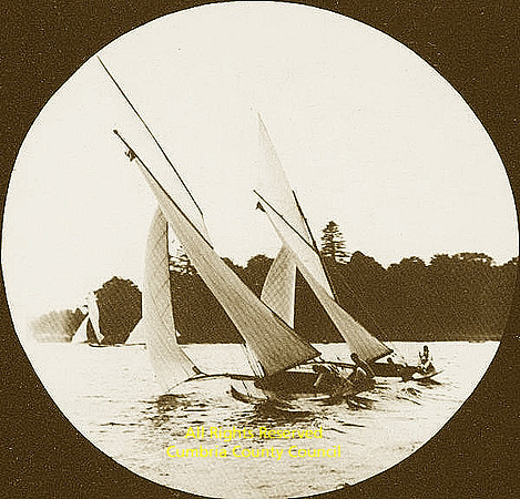 Yachts, Windermere 1900
