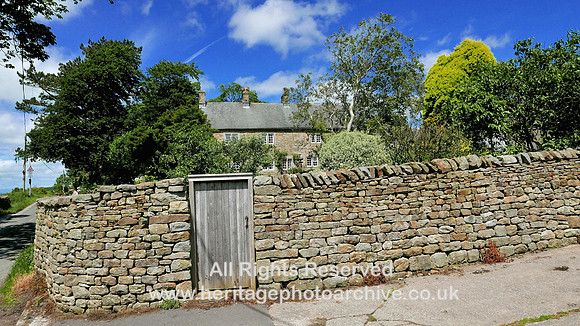 HRS 7947 Lowgill, dry stone wall and cottages