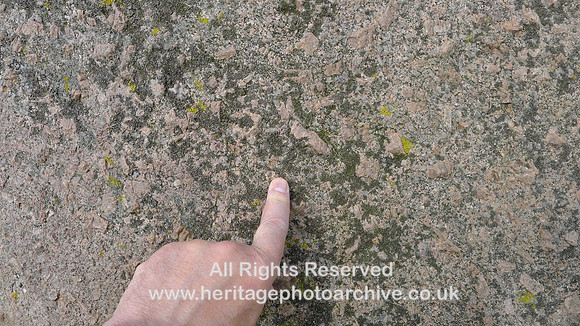 HRS 9894 Crosby Ravensworth, Shap granite erratics close up L1110534