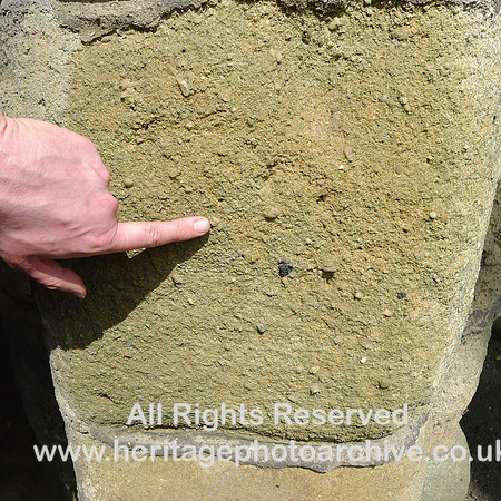 HRS 8080  Whalley Abbey, Out gatehouse gritstone