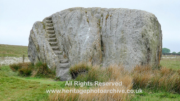 HRS 8108 Four stones glacial erratic Higher Bentham