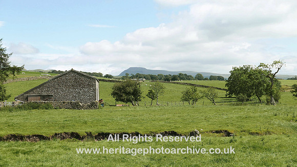 HRS 8151 Ireby view towards Ingleborough