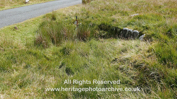 HRS 8154 Wray, Scale moor, possible coal pit at side of road SD617650