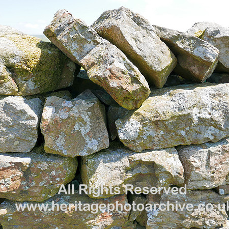 HRS 8171 Wray, Thrushgill Farm wall close up