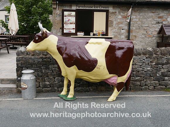 HRS 10987 Kettlewell, ice cream and cow