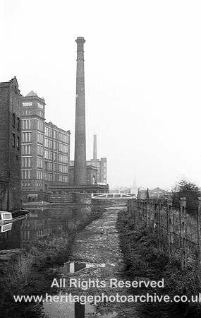 HRS 3243 Ashton under Lyne, Portland Basin and Tudor Mill c1968
