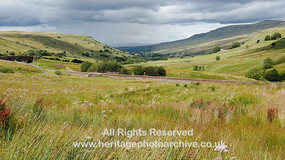 HRS 8245 Mallerstang Valley looking northward Cote Gill Bridge