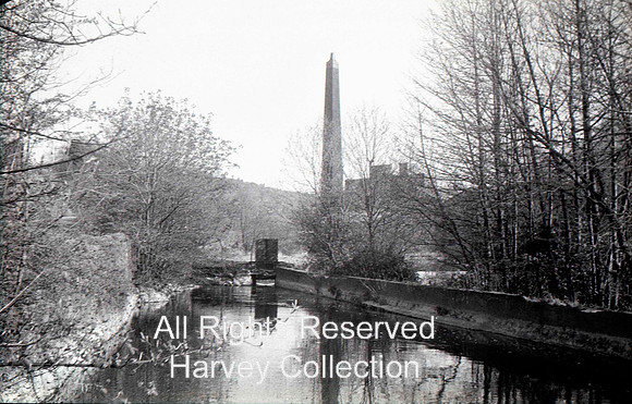 Backbarrow mill, from iron works sluice pre 1982