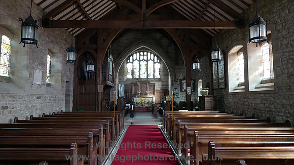 HRS 8409 Abbeystead, Christ Church, interior L7700208