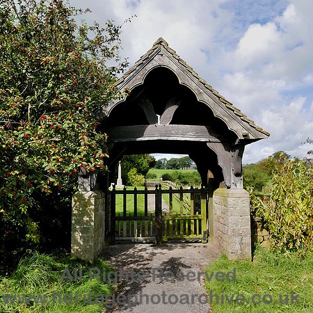 HRS 8411 Abbeystead, Christ Church, Lych-gate south side L7700215