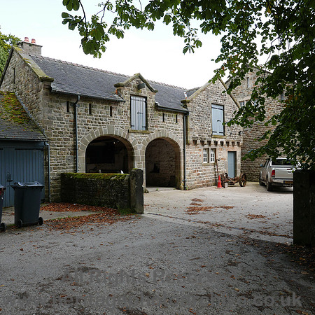 HRS 8415 Abbeystead, Courtyard to Victorian House L7700189
