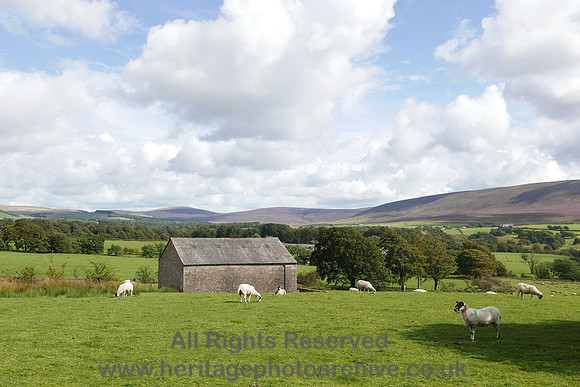HRS 8422 Abbeystead, Church, view to east L7700217