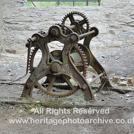 HRS 8441 Backbarrow, ironworks windlass