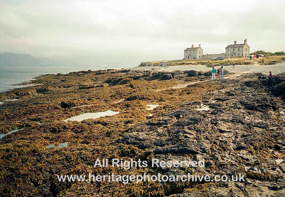HRS 582 Admiralty houses Penmon Anglesey 1980s