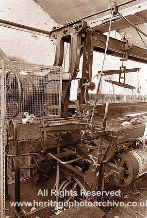 HRS 1267 Bury, Wikes Woollen Mill, weaving