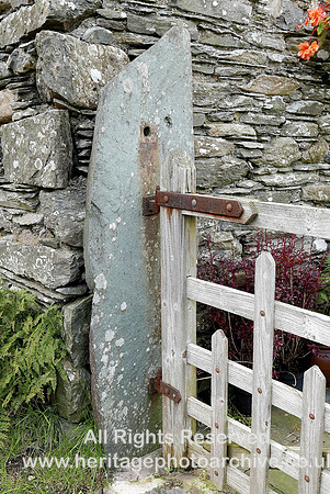 HRS 8496 Ulpha, Old Hall Farm gate stoop