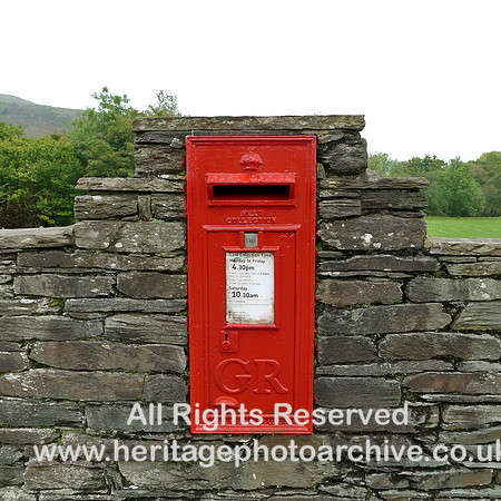 HRS 8525 Ulpha, Old Hall bridge GR post box