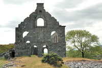 HRS 5549 Cwmystradllyn, Ynyspandy slate works, east gable 2008