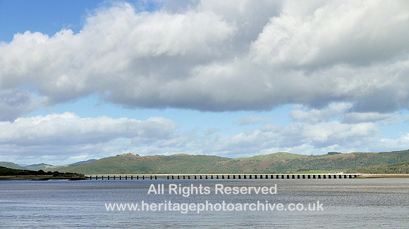 HRS 8579 Ulverston, railway viaduct over the Leven 2017