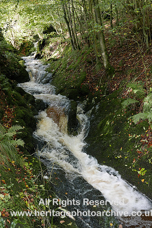 HRS 8612 Clapham, Cat Hole Sike waterfall upper