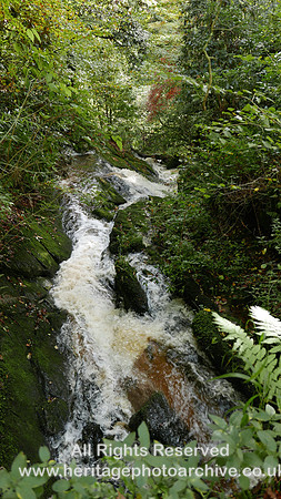 HRS 8613 Clapham, Cat Hole Sike, lower waterfall
