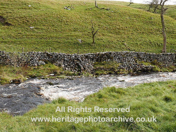 HRS 8616 Clapham, Clapdale, dry stone walling