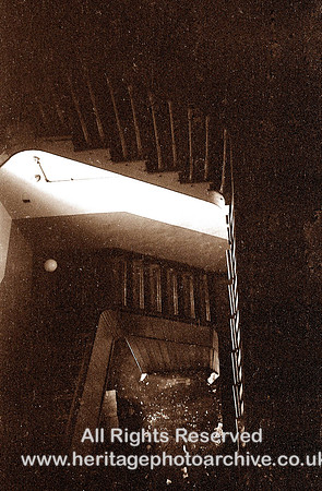 HRS 1866 ELR HQ staircase Bury c1970s