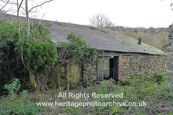 HRS 8641 Backbarrow, Iron Works, Pug Mill NW gable upper