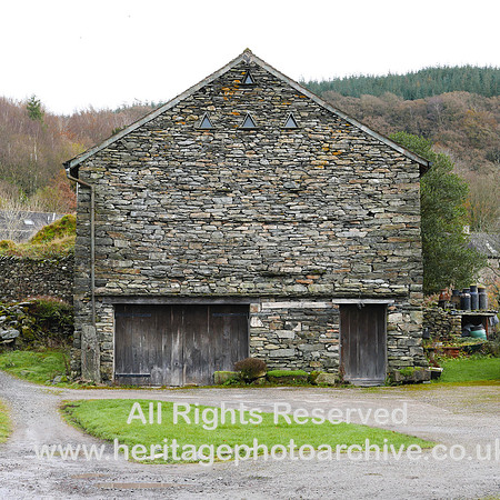 HRS 8688 Satterthwaite farm north barn gable