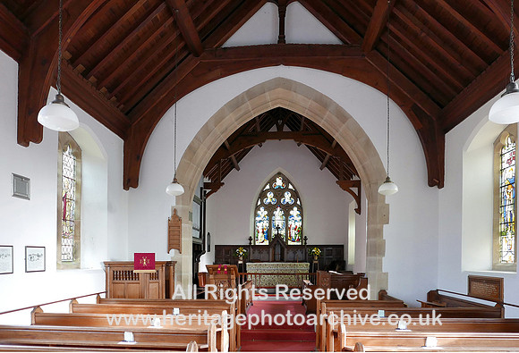 HRS 8685 Satterthwaite, All Saints Church interior