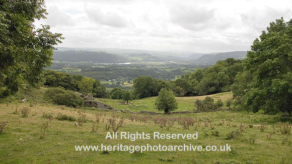 HRS 5491 View down Conwy Valley from Llangelynin 2007