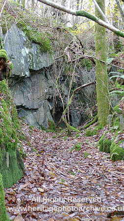 HRS 8700  Ulpha, Underground quarry entrance  SD 200937