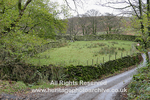HRS 8710 Ulpha, stone walled field near High Kiln Bank Farm SD 213942