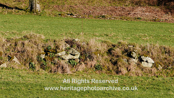 HRS 8718 Cartmel, top Mill Hill Causeway close up