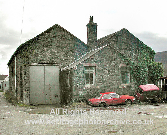 HRS 444 Llanrwst station goods shed