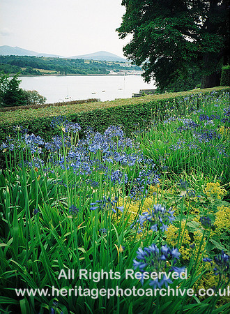 HRS 1203 Conwy, Bodnant Gardens a Afon Conwy c2000